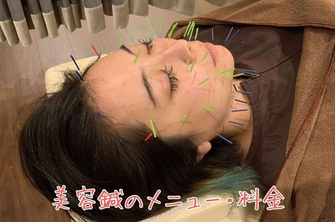 美容鍼のメニュー・料金
