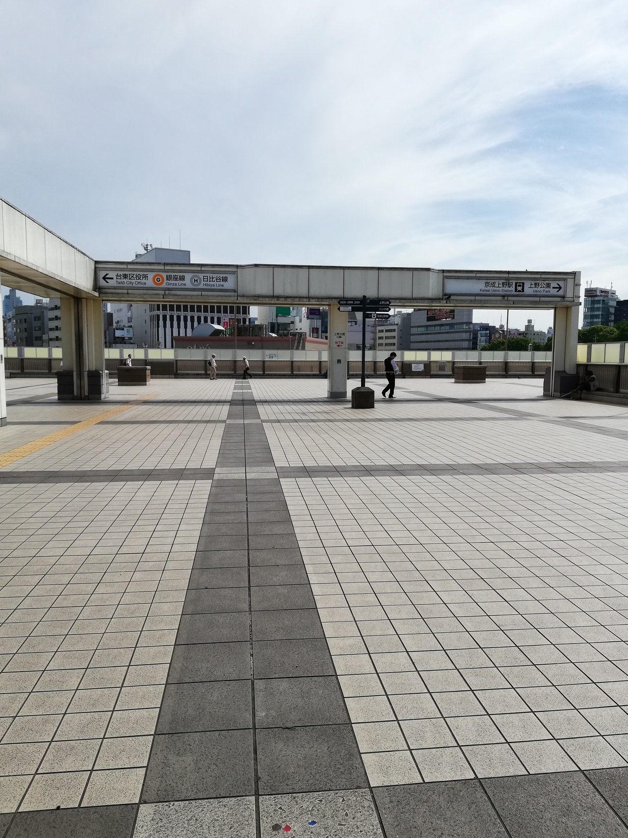 きがわ上野鍼灸院・JR上野駅からの道順1
