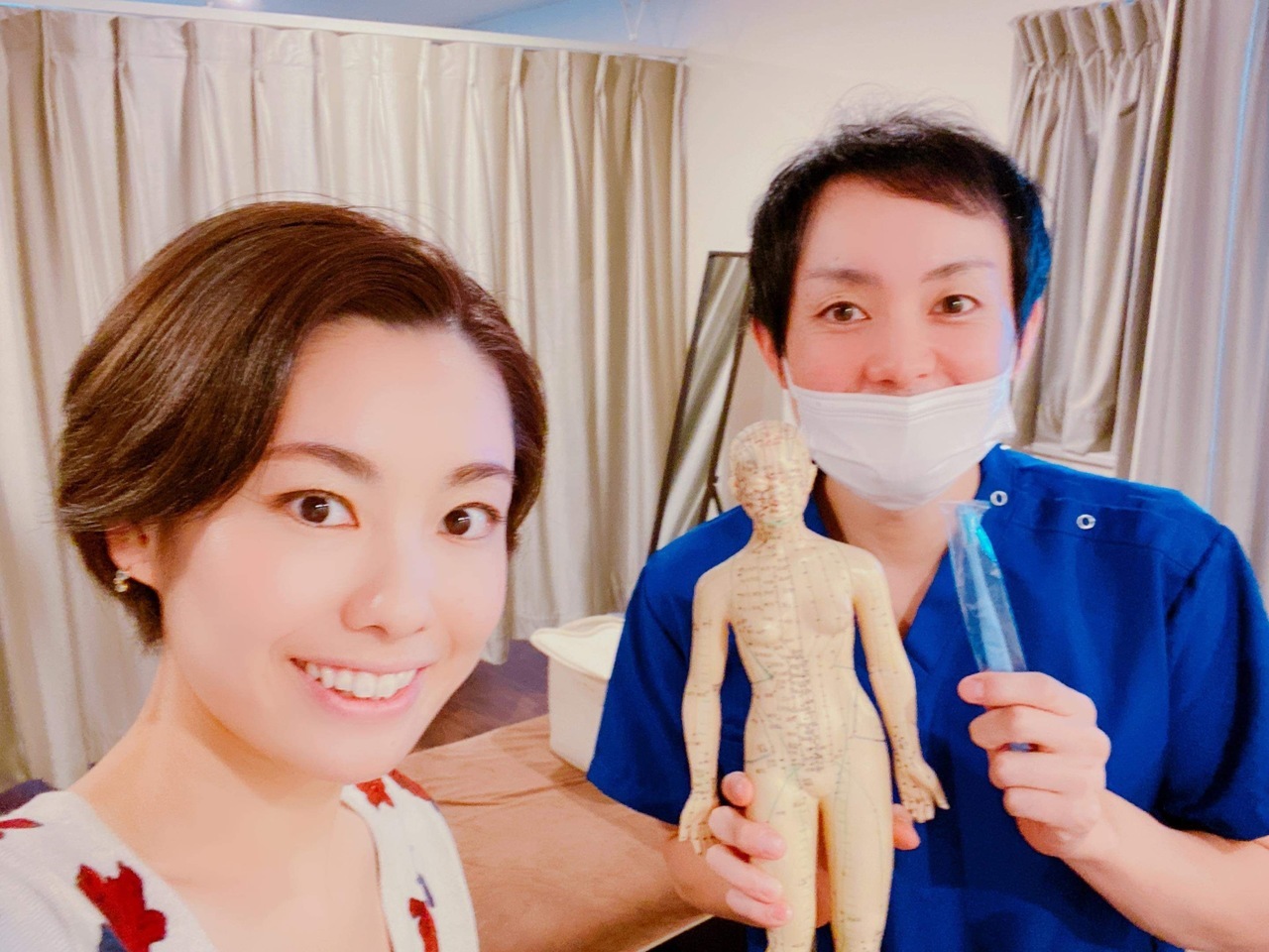 美容鍼灸（美容鍼）を受けた小川さまの写真