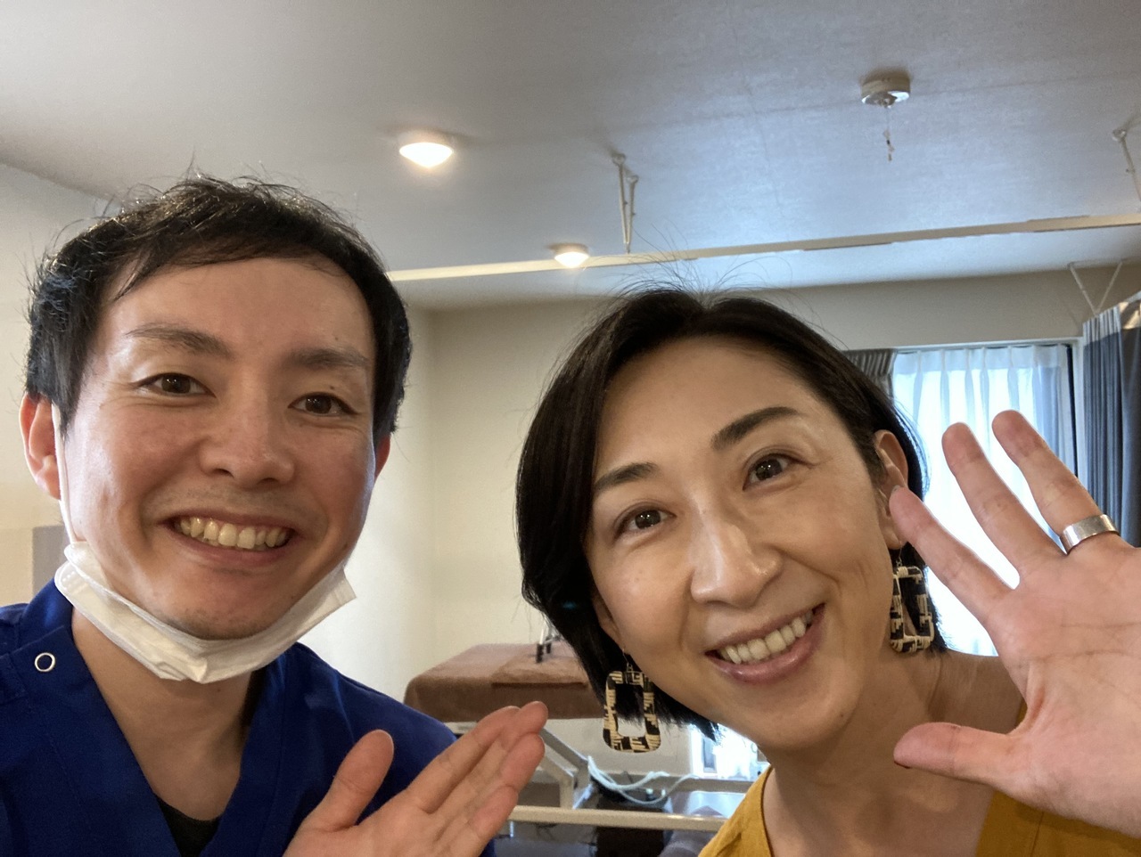 美容鍼灸（美容鍼）を受けた西川さまの写真